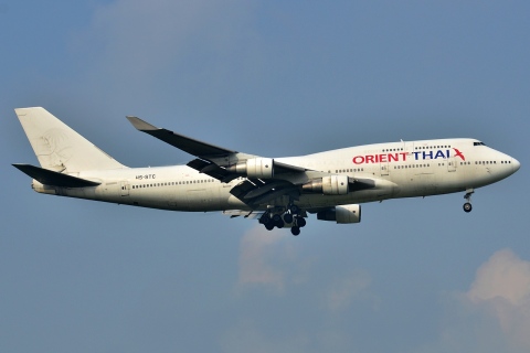 HS-STC - 747-412 - Orient Thai Airlines - BKK - 31-01-2013