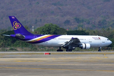 HS-TAY - A300-622R - Thai Airways International - CNX - 04-02-2013