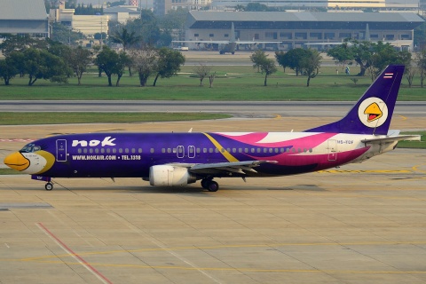 HS-TDF - 737-4D7 - Nok Air - DMK - 03-02-2013