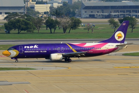 HS-TDF - 737-4D7 - Nok Air - DMK - 04-02-2013