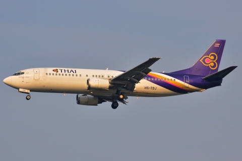 HS-TDJ - 737-4D7 - Thai Airways International - BKK - 02-02-2013