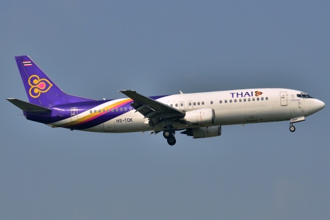 HS-TDK - 737-4D7 - Thai Airways International - BKK - 31-01-2013