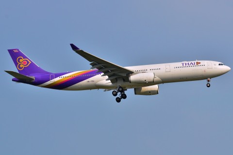 HS-TEQ - A330-343 - Thai Airways International - BKK - 31-01-2013