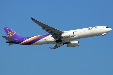 HS-TER - A330-343 - Thai Airways International - HKG - 25-01-2013