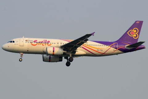 HS-TXD - A320-232 - Thai Smile - BKK - 01-02-2013