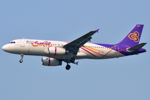 HS-TXD - A320-232 - Thai Smile - BKK - 02-02-2013