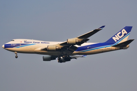 JA01KZ - 747-481F - Nippon Cargo Airlines - BKK - 02-02-2013
