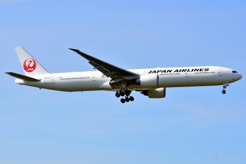 JA737J - 777-346(ER) - Japan Airlines - LHR - 11-07-2013