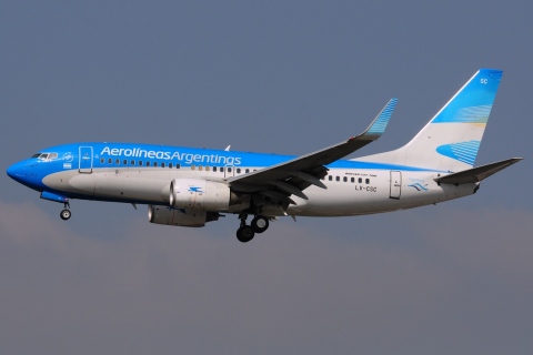LV-CSC - 737-7Q8(WL) - Aerolineas Argentinas - GRU - 07-06-2013