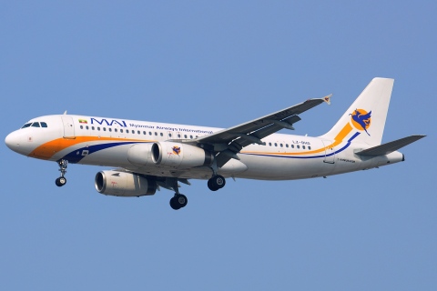 LZ-BHG - A320-232 - Myanmar Airways International - BKK - 02-02-2013
