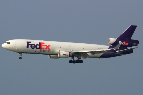 N589FE - MD-11F - Federal Express (FedEx) - HKG - 05-02-2013
