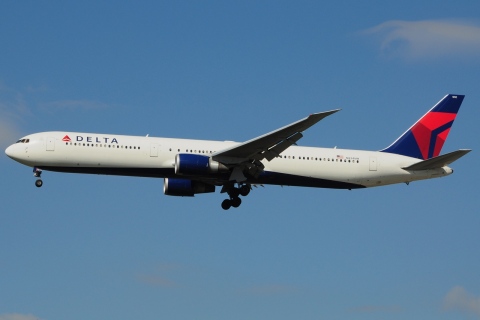 N834MH - 767-432(ER) - Delta Air Lines - GRU - 06-06-2013