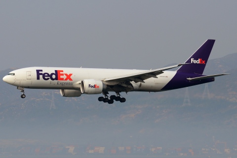 N856FD - 777-FS2 - Federal Express (FedEx) - HKG - 23-01-2013