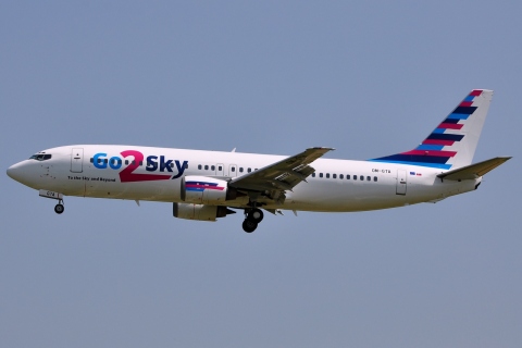 OM-GTA - 737-4Q8 - Go2Sky - BRU - 09-07-2013