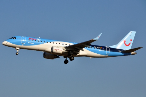 OO-JEB - ERJ-190STD (ERJ-190-100) - JetairFly - BRU - 21-07-2013