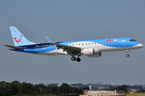 OO-JEM - ERJ-190STD (ERJ-190-100) - JetairFly - BRU - 10-07-2013