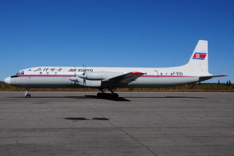 P-835 - Ilyushin Il-18D - Air Koryo - YJS - 16-09-2013b