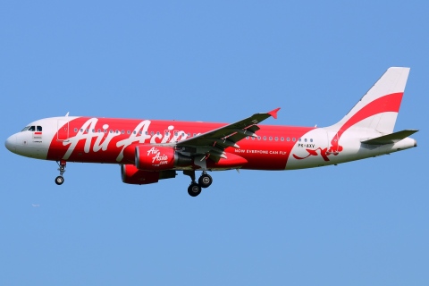 PK-AXV - A320-216 - Indonesia AirAsia - SIN - 27-01-2013