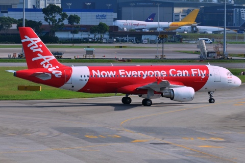 PK-AXY - A320-216 - Indonesia AirAsia - SIN - 28-01-2013