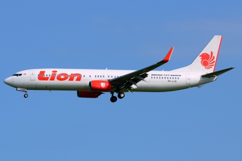 PK-LJG - 737-9GP(ER)(WL) - Lion Air - SIN - 27-01-2013