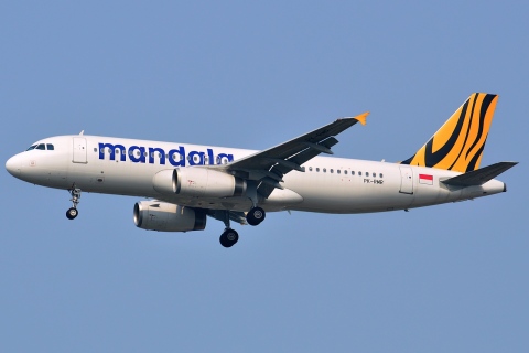 PK-RMR - A320-232 - Mandala Airlines - BKK - 02-02-2013