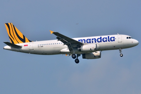 PK-RMR - A320-232 - Mandala Airlines - BKK - 31-01-2013
