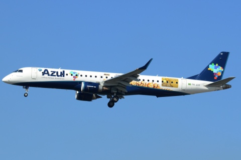 PR-AYF - ERJ-195-AR (ERJ-190-200 IGW) - AZUL Linhas Aereas Brasileiras - GRU - 07-06-2013