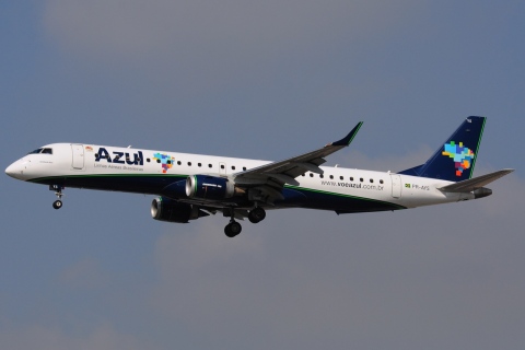 PR-AYS - ERJ-195AR (ERJ-190-200 IGW) - AZUL Linhas Aereas Brasileiras - GRU - 07-06-2013