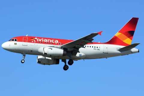 PR-ONC - A318-121 - Avianca Brasil - GRU - 05-06-2013
