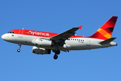 PR-ONC - A318-121 - Avianca Brasil - GRU - 06-06-2013