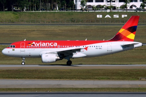 PR-ONJ - A319-115 - Avianca Brasil - GRU - 06-06-2013