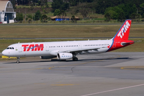 PT-MXG - A321-231 - TAM Linhas Aereas - GRU - 06-06-2013