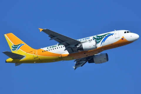 RP-C3191 - A319-111 - CEBU Pacific Air - HKG - 22-01-2013