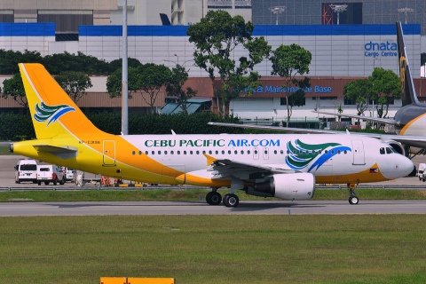 RP-C3196 - A319-111 - CEBU Pacific Air - SIN - 29-01-2013