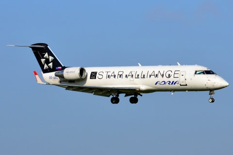S5-AAG - CRJ-200LR - Adria Airways - BRU - 06-07-2013