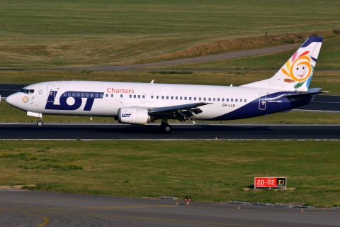 SP-LLE - 737-45D - LOT Charters - BRU - 23-08-2013