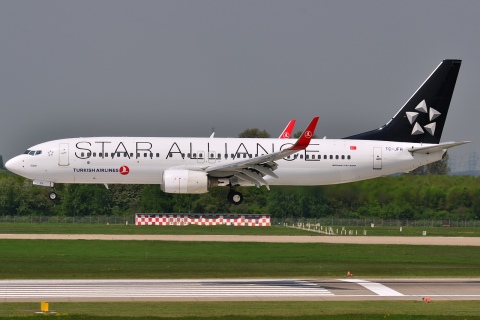 TC-JFH - 737-8F2(WL) - Turkish Airlines - DUS - 06-05-2013