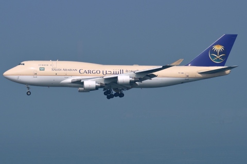 TF-AMI - 747-412 - Saudi Arabian Airlines - HKG - 23-01-2013