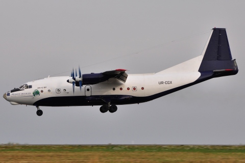 UR-CGX - Antonov An-12BP - Silk Road Airlines - HHN - 22-08-2013