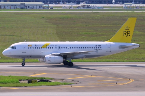 V8-RBP - A319-132 - Royal Brunei Airlines - KUL - 26-01-2013