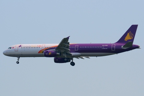 VN-A394 - A321-231 - Cambodia Angkor Air - BKK - 01-02-2013