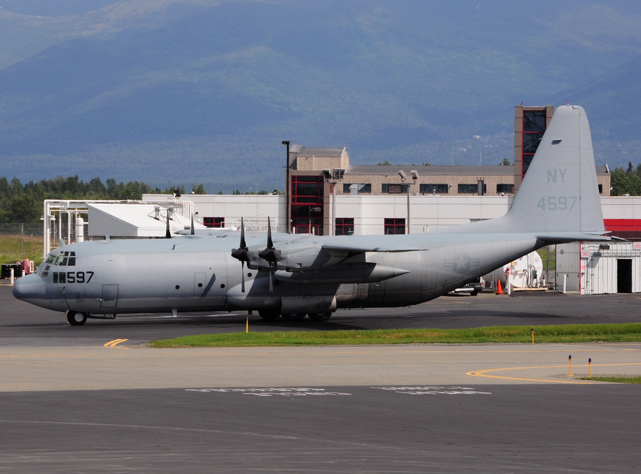 164597 - KC-130T Hercules - United States Navy - ANC - 01-07-2014