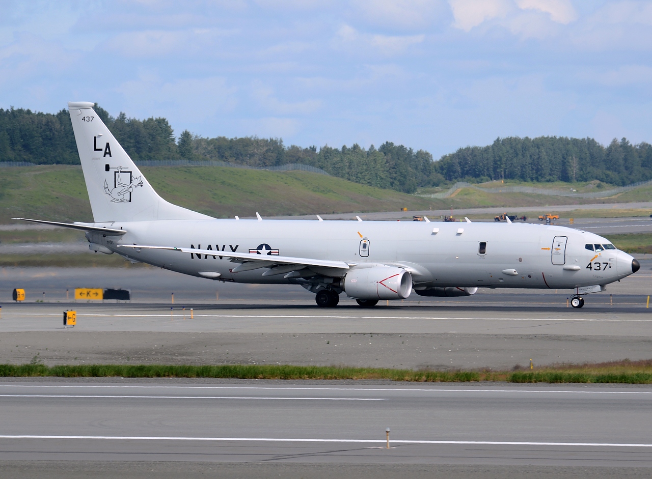 168437 - P-8A Poseidon - United States Navy - ANC - 01-07-2014