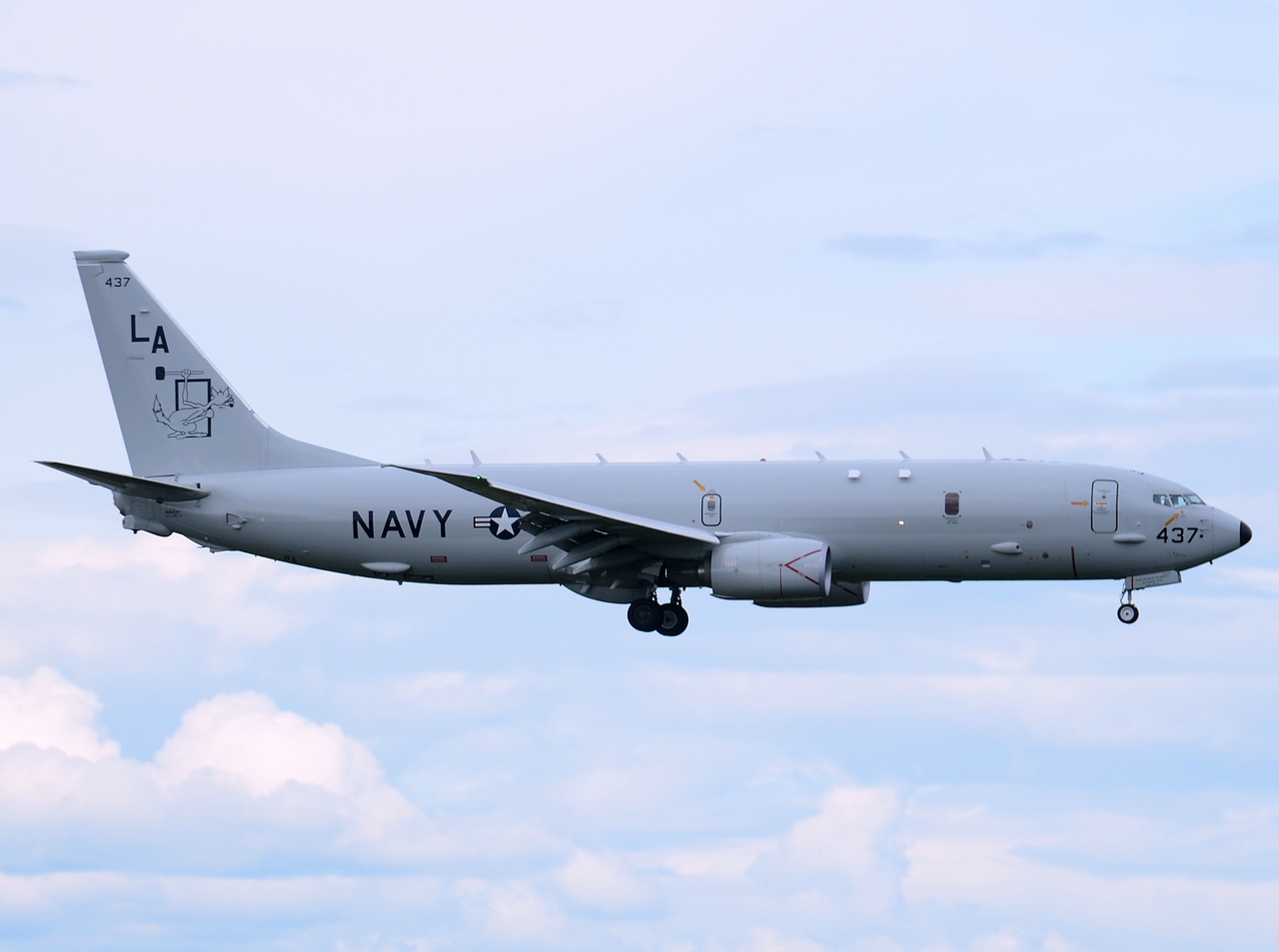 168437 - P-8A Poseidon - United States Navy - ANC - 29-06-2014
