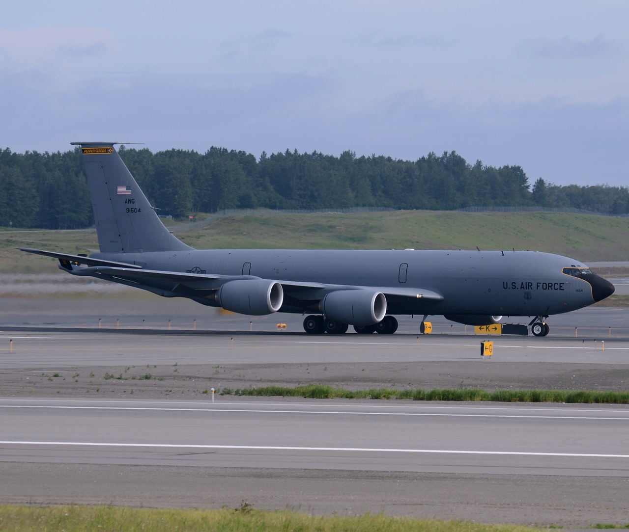 59-1504 - KC-135T Stratotanker - United States Air Force - ANC - 01-07-2014