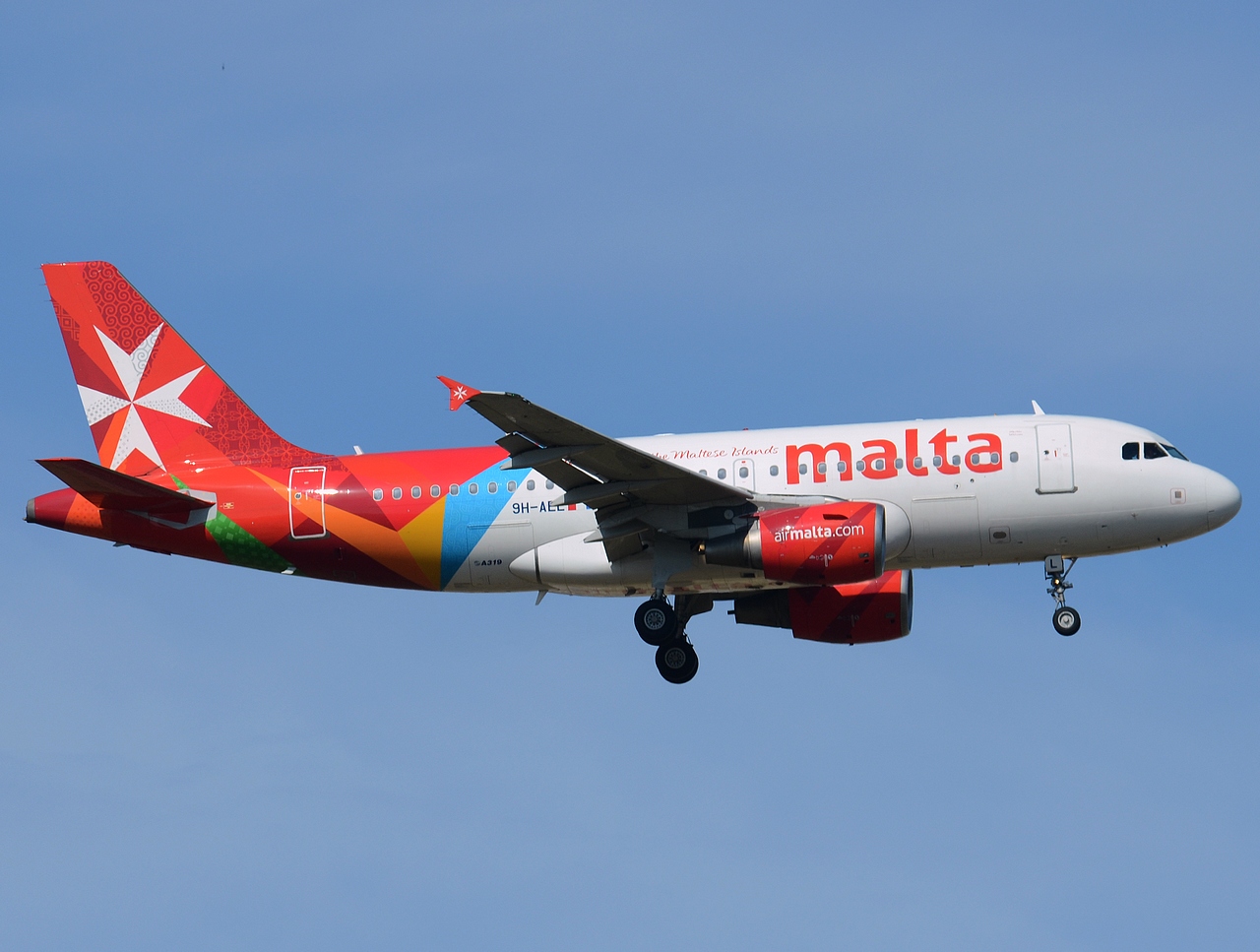 9H-AEL - A319-111 - Air Malta - FCO - 19-06-2014
