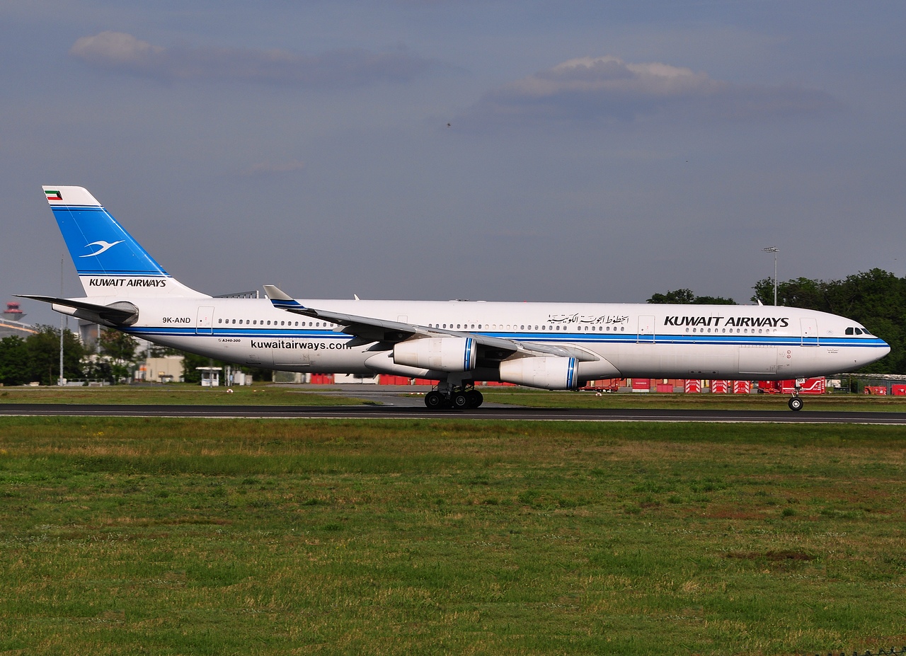 9K-AND - A340-313 - Kuwait Airways - FRA - 04-05-2014