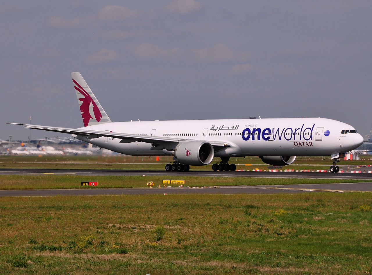 A7-BAA - 777-3DZ(ER) - Qatar Airways - FRA - 04-05-2014