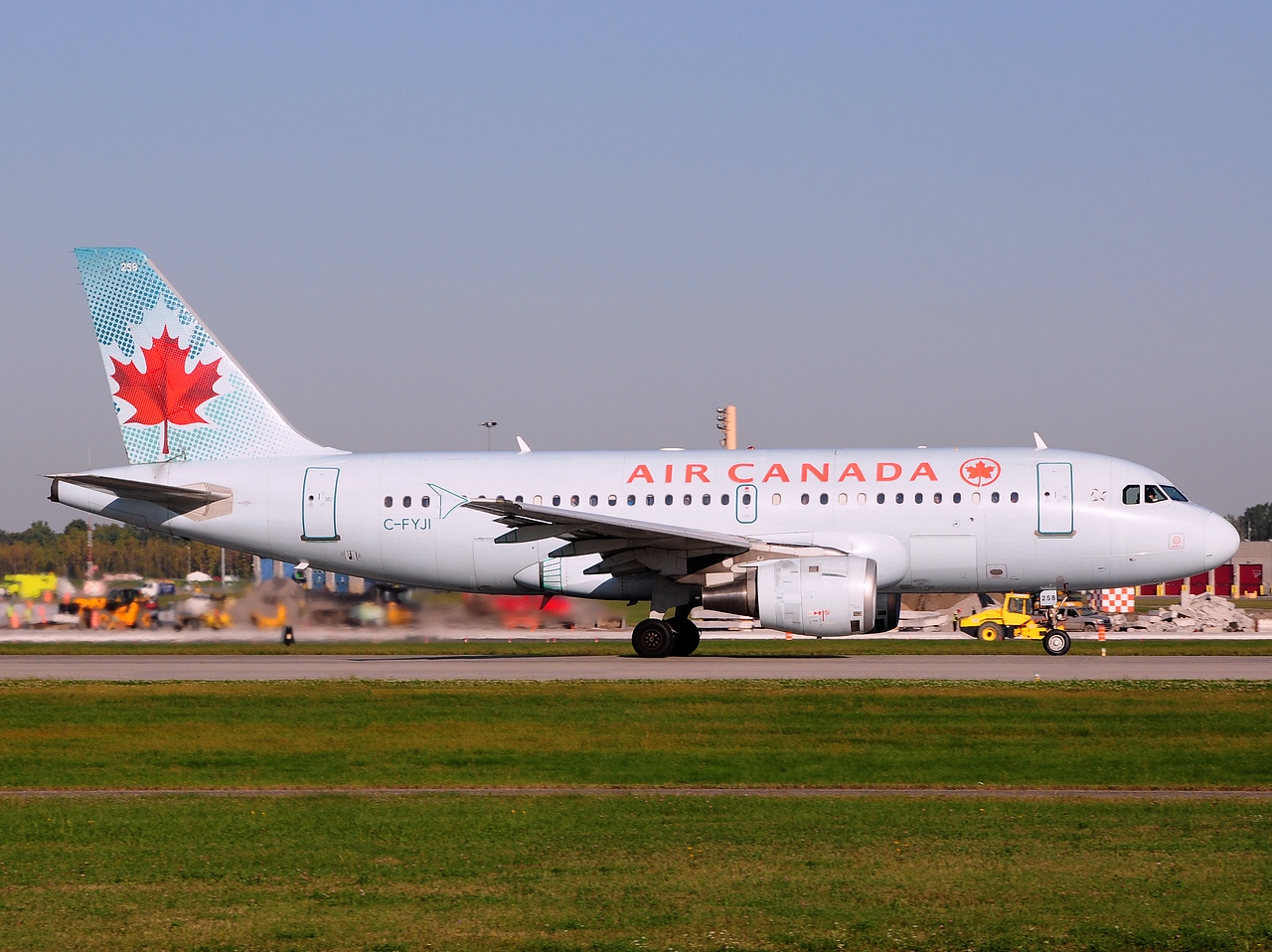 C-FYJI - A319-113 - Air Canada - YUL - 19-09-2014