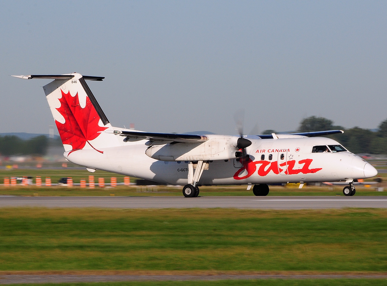 C-GCTC - DHC-8-102 - Air Canada Jazz - YUL - 19-09-2014